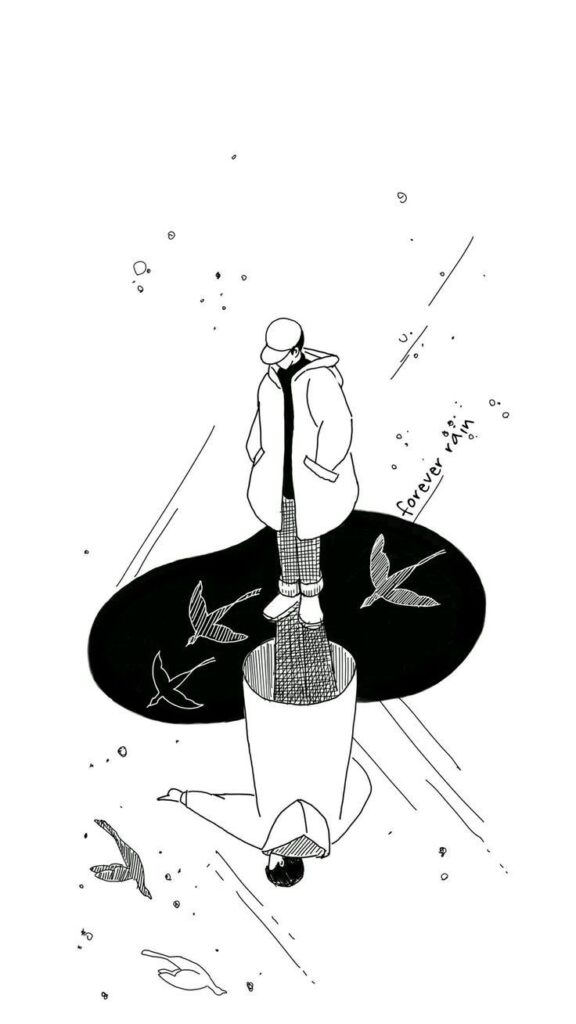 imagen del video Forever Rain de RM.